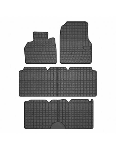 Alfombrillas de goma para Renault Espace IV 3rd fila (2002-2014) - FG546924
