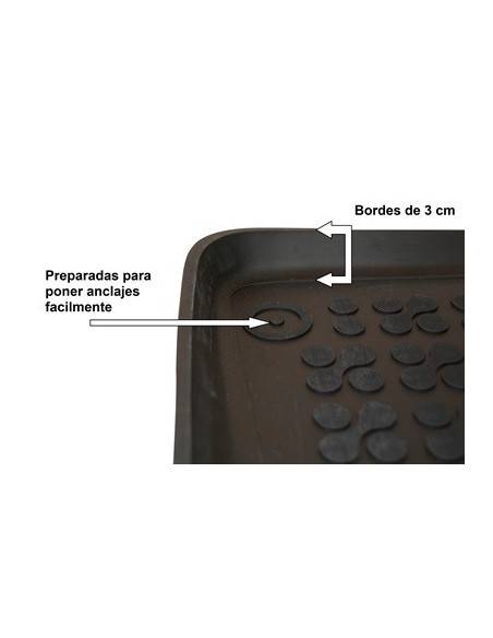 Alfombrillas Goma Caucho Dacia Duster (2010-...), Logan sedan (2008-2013) 203401