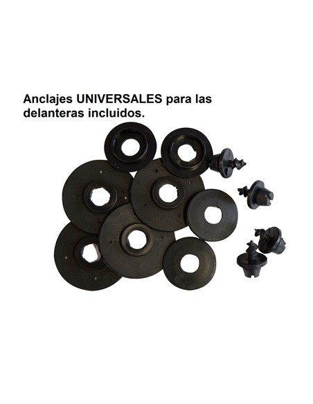 Alfombrillas Goma Caucho Toyota SIENNA III 7pl (2010-...) 201439