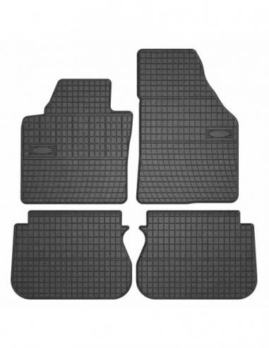 Alfombrillas de goma para Volkswagen Caddy 5 asientos 2K type (2003-2020) - FG0391