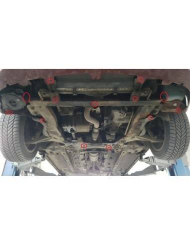 Cubre carter metalico Alfa Romeo 159...