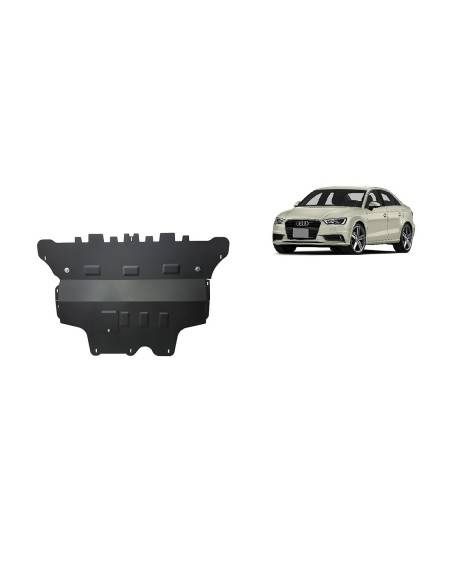 Cubre carter metalico Audi A3 (8V) "30.145" (Desde 2012 hasta 2021)