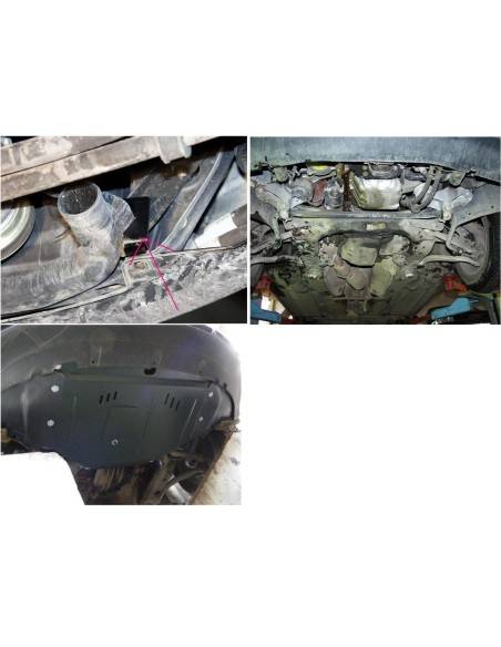 Cubre carter metalico Audi A4 B6 "30.004" (Desde 2000 hasta 2005)