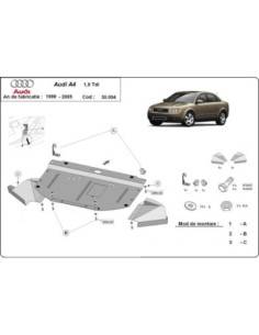 Cubre carter metalico Audi...