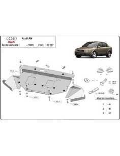Cubre carter metalico Audi...