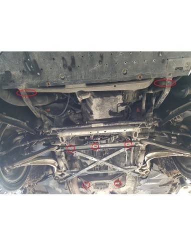 Cubre carter metalico Audi A4 B8 All...