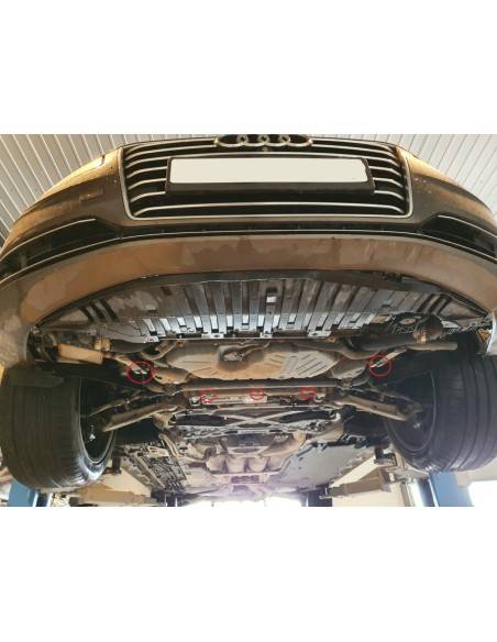 Cubre carter metalico Audi A8 "02.214" (Desde 2010 hasta 2017)