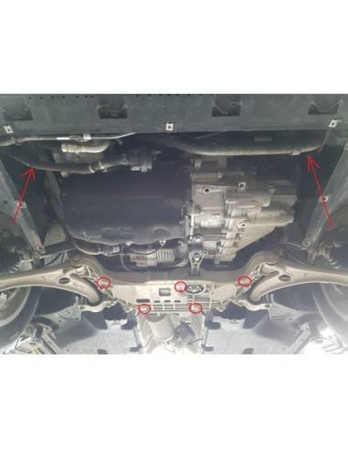 Cubre carter metalico Audi Q3...