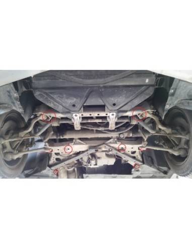 Cubre cárter metálico BMW Serie 3 E90/91 (2004-2011) a medida
