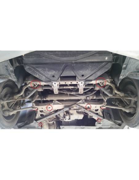 Cubre cárter metálico BMW Serie 3 E90/91 (2004-2011) a medida