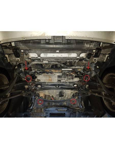 Cubre carter metalico BMW X4 "03.022" (Desde 2014 hasta 2018)