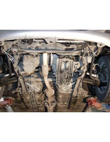 Cubre carter metalico Chevrolet Spark...