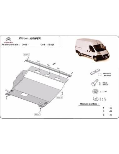 Cubre carter metalico Citroen Jumper...