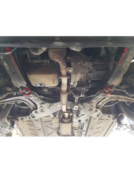 Cubre carter metalico Fiat 500 "07.050" (Desde 2007)