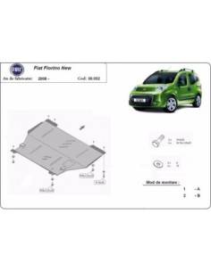 Cubre carter metalico Fiat...