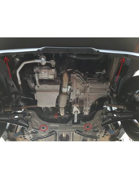 Cubre carter metalico Ford EcoSport "08.215" (Desde 2017)
