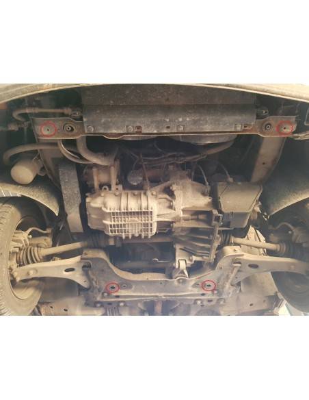 Cubre carter metalico Ford Focus 1 "08.049" (Desde 1998 hasta 2004)