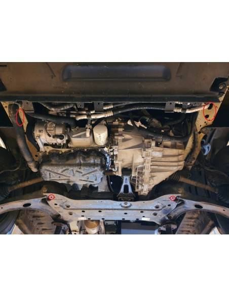 Cubre Carter Metalico Ford Transit - FWD "08.066" (Desde 2020)