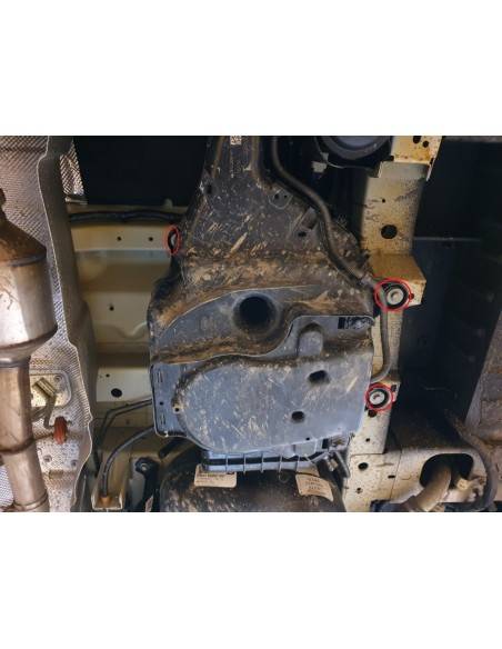 Protección del depósito de AdBlue Ford Transit "98.066" (Desde 2020 hasta 2022)