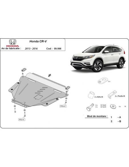 Cubre carter metalico Honda CR-V "09.066" (Desde 2013 hasta 2016)