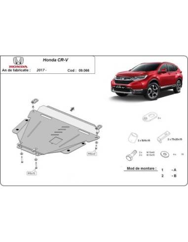 Cubre carter metalico Honda CR-V...