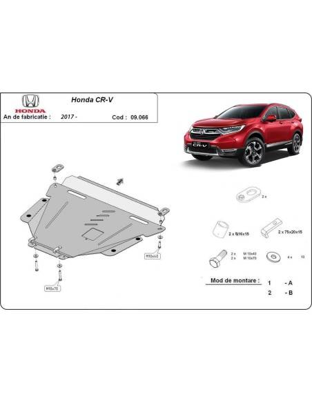 Cubre carter metalico Honda CR-V "09.066" (Desde 2017)