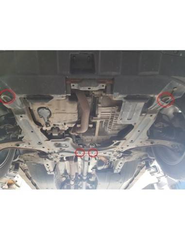 Cubre carter metalico Honda CR-V...