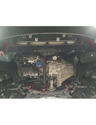 Cubre carter metalico Hyundai I30...