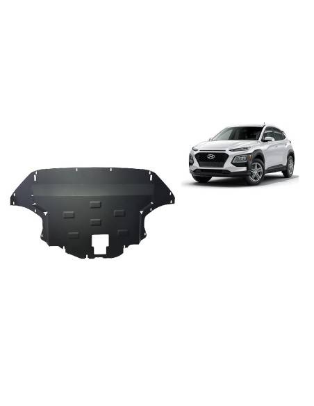 Cubre carter metalico Hyundai Kona "10.087" (Desde 2017 hasta 2020)