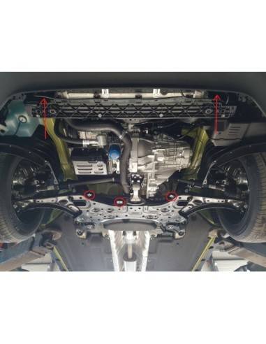 Cubre carter metalico Hyundai Kona...