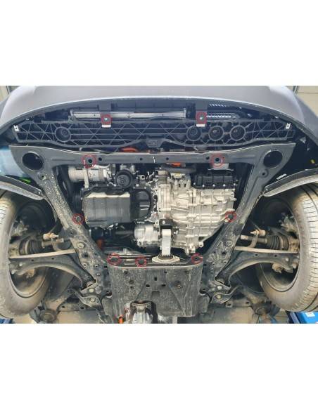 Cubre carter metalico Hyundai Tucson "10.091" (Desde 2021 hasta 2022)
