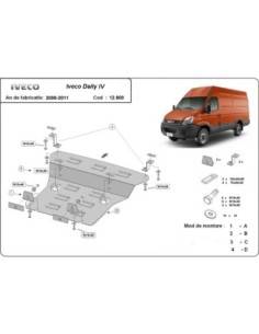 Cubre carter metalico Iveco...