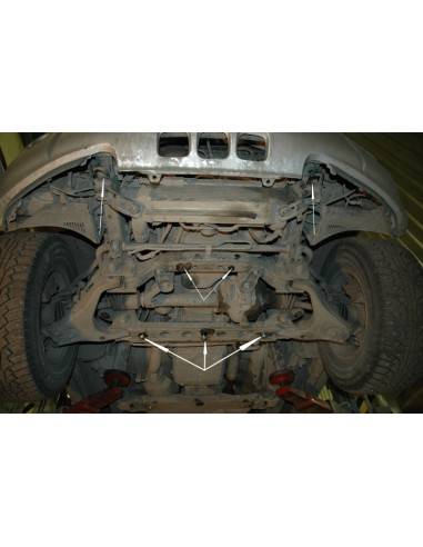 Cubre carter metalico Kia Sorento...