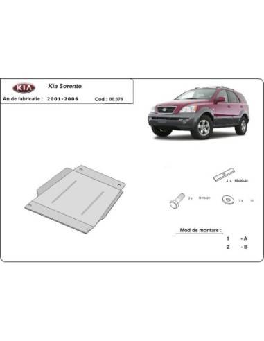 Protección del caja de cambios Kia...