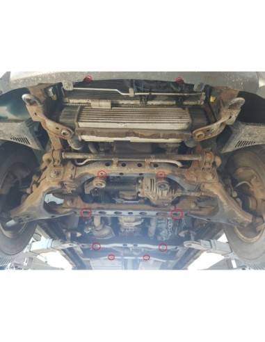 Cubre carter metalico Kia Sorento...