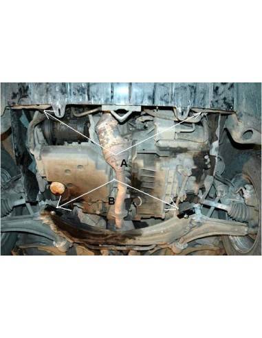 Cubre carter metalico Land Rover...