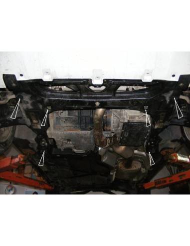 Cubre carter metalico Mercedes Clase...