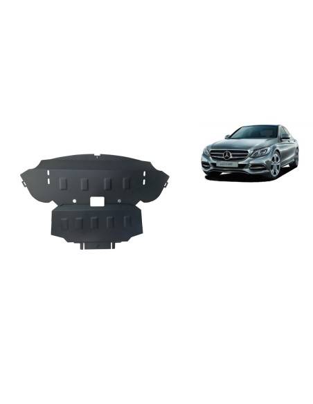 Cubre carter metalico Mercedes Clase C W205 "14.101" (Desde 2014 hasta 2020)