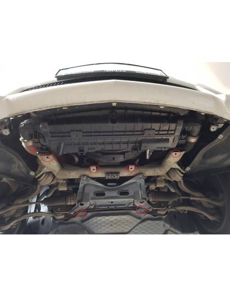 Cubre carter metalico Mercedes Clase E W212 "14.099" (Desde 2009 hasta 2016)