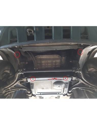 Cubre carter metalico Mercedes ML...