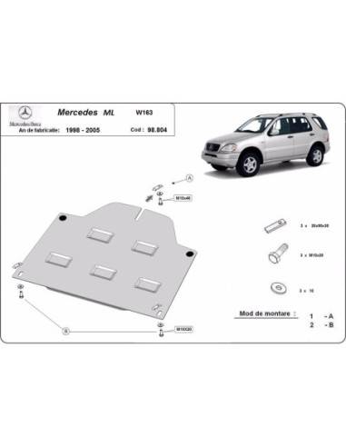Protección del diferencial trasero...
