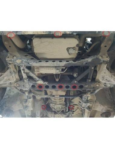 Cubre carter metalico Mercedes Clase...