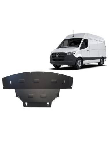 Cubre carter metalico Mercedes...
