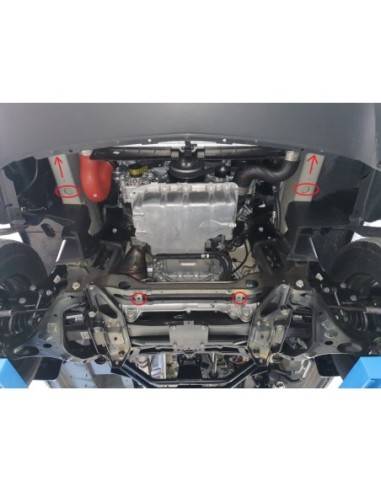 Cubre carter metalico Mercedes...