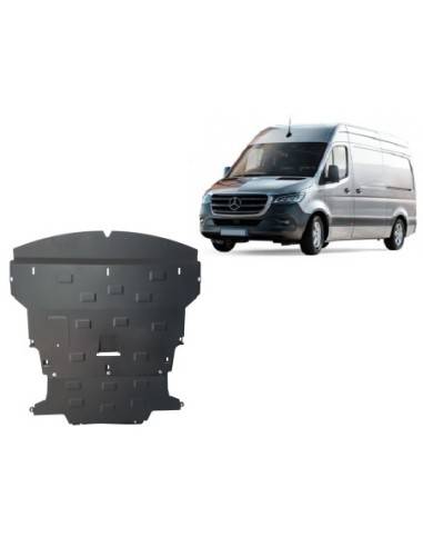 Cubre carter metalico Mercedes...
