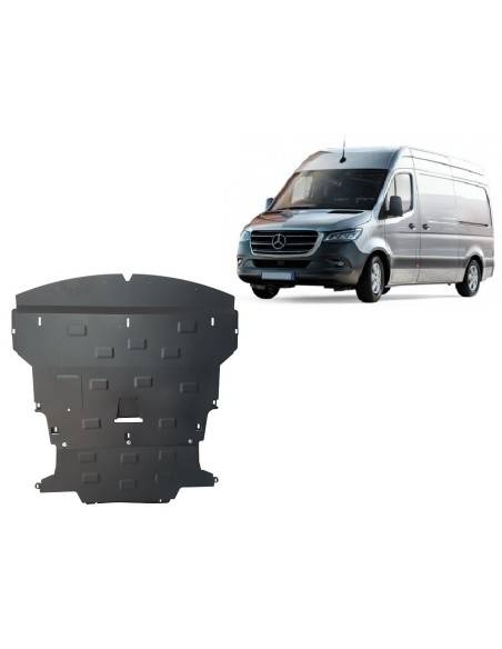 Cubre carter metalico Mercedes Sprinter-FWD "14.097" (Desde 2018 hasta 2022)