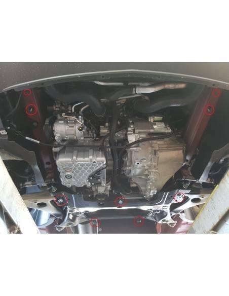 Cubre carter metalico Mercedes Sprinter-FWD "14.097" (Desde 2018 hasta 2022)