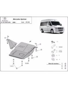 Cubre carter metalico...