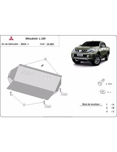 Protección del radiador Mitsubishi...