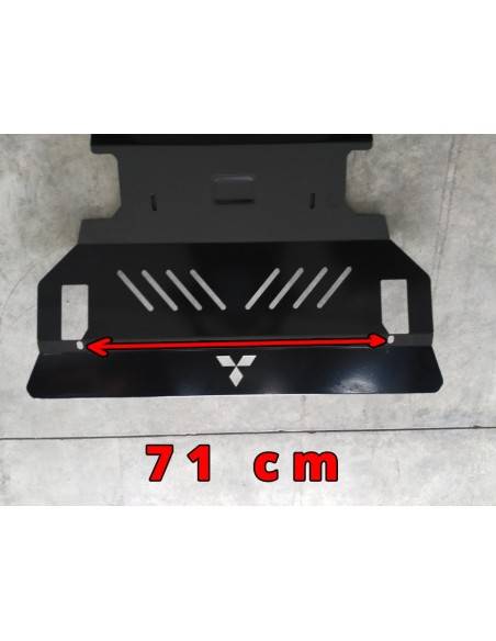 Cubre carter metalico Mitsubishi Montero 3 (V60, V70) "15.102" (Desde 1999 hasta 2007)